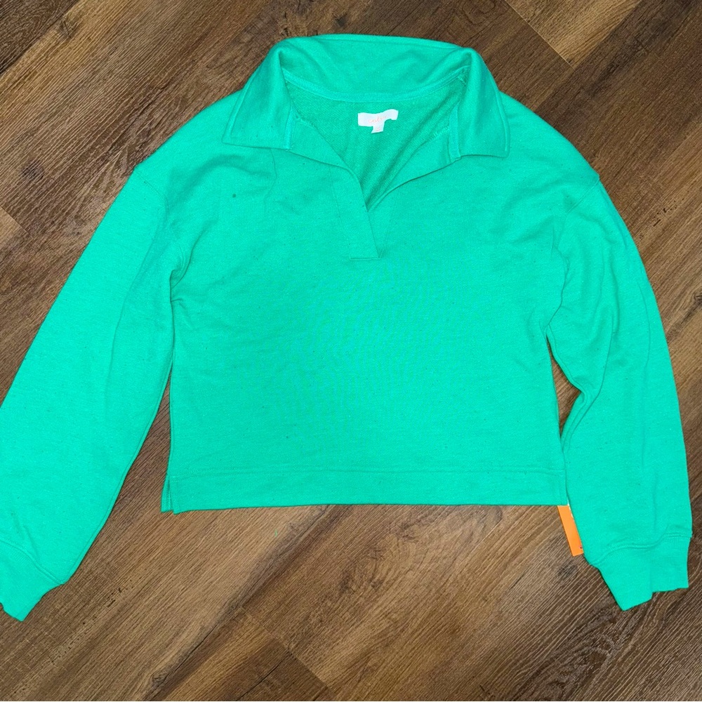 NWT Target Colsie Green Pullover